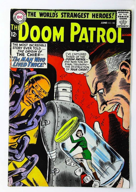 Doom Patrol (1964 series) #88, Fine- (Actual scan)