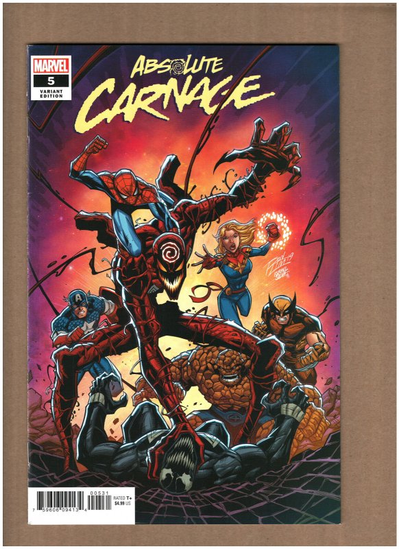 Absolute Carnage #5 Marvel 2019 Venom Spider-man Ron Lim Variant NM- 9.2