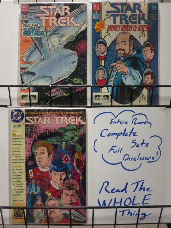 STAR TREK 22-24 'The Return Of HARRY MUDD' complete set