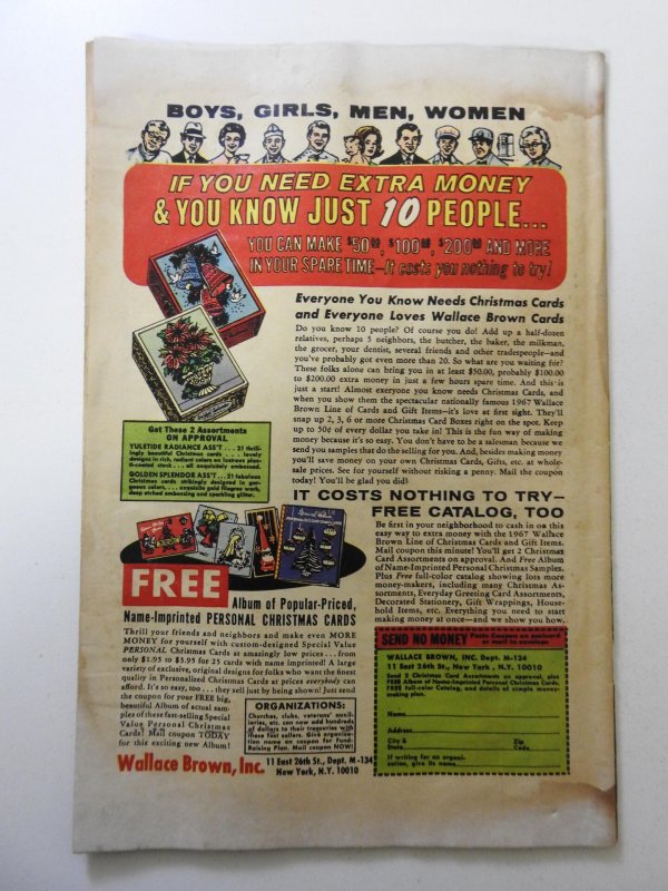 The Amazing Spider-Man #53 (1967) FR/GD Condition moisture damage, mold