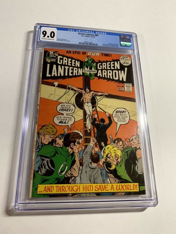 Green Lantern #89 CGC graded 9.0