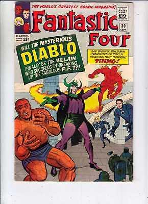 Fantastic Four #30 strict FN/VF- 7.0 High-Grade  Tons more FF's up for grabs