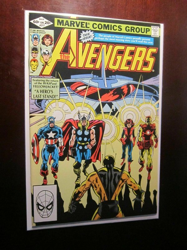 Avengers #217 Direct 1st Series-8.0 VF (1982)