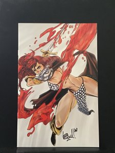 Red Sonja #27 Vincenzo Federici Virgin Incentive Cvr 1:15 ratio