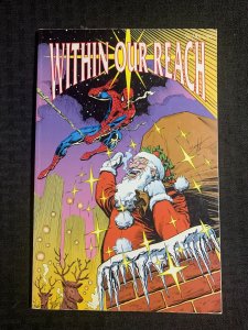 1991 WITHIN OUR REACH Spider-Man & Santa SC FN 6.0 1st Marvel Comics