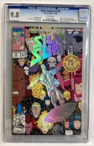 Silver Surfer Vol 3 #75 - CGC 9.8 - Marvel - 1992 - Death of Nova! Holo cover!