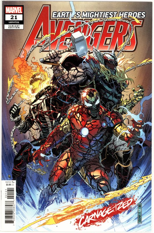 Avengers #21 Variant Cover (2019)