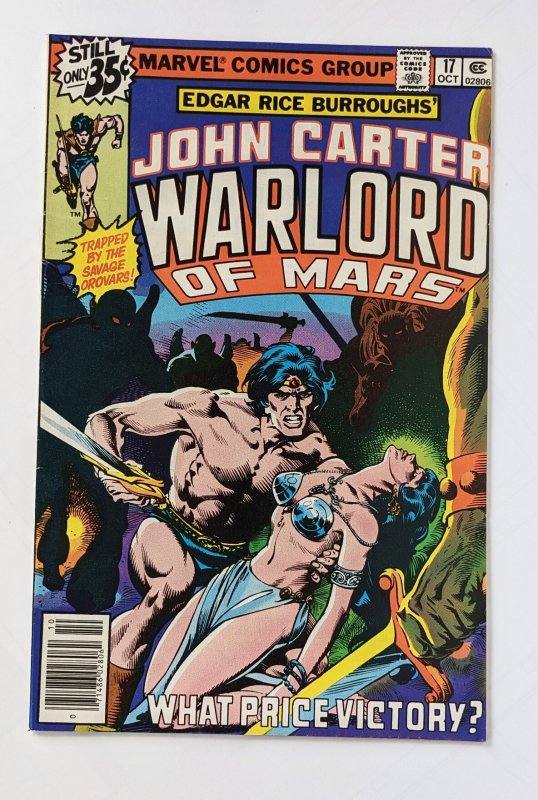 John Carter Warlord of Mars #17 (1978)  FN/VF