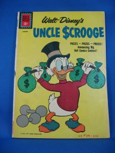 UNCLE SCROOGE 34 Fine- Barks Mythic Mystery