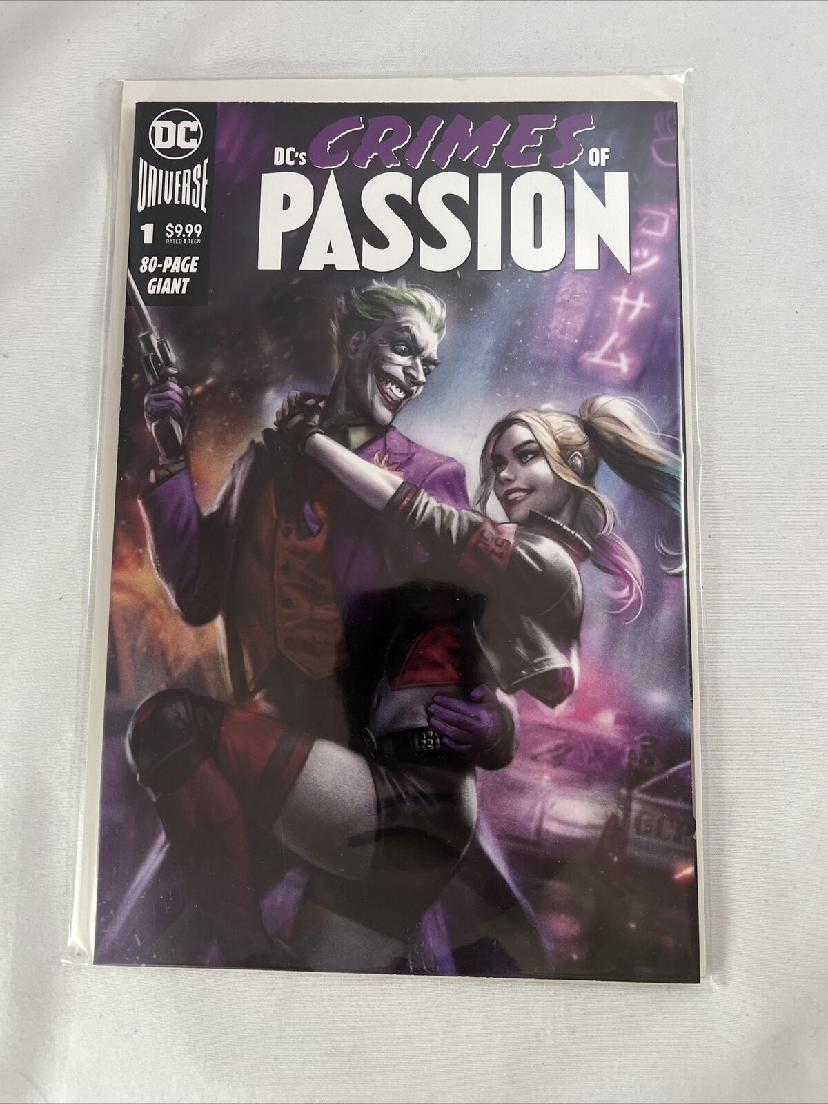 CRIMES OF PASSION 1 Ian MacDonald Exclusive Harley Quinn & Joker Variant GEMINI Comic Books