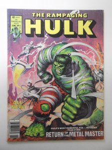 Rampaging Hulk #3 (1977) FN- Condition!