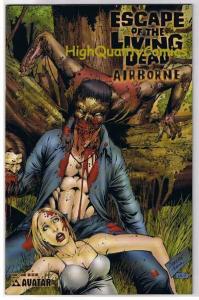 ESCAPE of the LIVING DEAD : AIRBORNE #2, NM, Zombies, 2006, more Horror in store