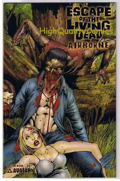 ESCAPE of the LIVING DEAD : AIRBORNE #2, NM, Zombies, 2006, more Horror in store