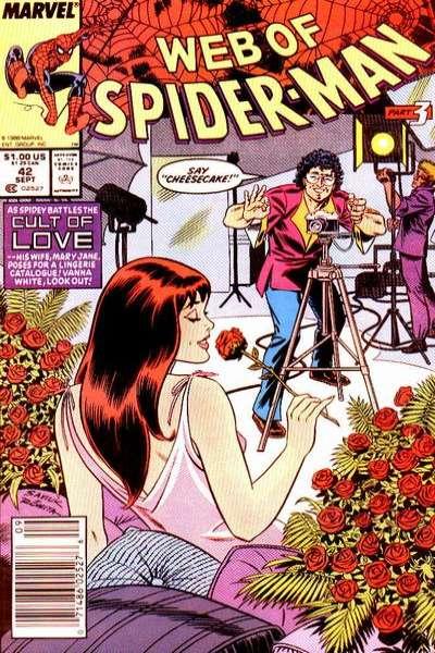 Web of Spider-Man (1985 series) #42, VF+ (Stock photo)