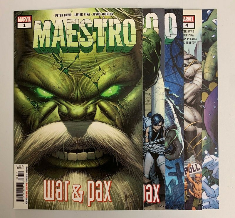 Maestro War & Pax #1-5 Set (Marvel 2021) 1 2 3 4 5 Peter David (9.2+)