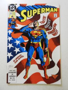 Superman #53 (1991) Beautiful VF-NM Condition!