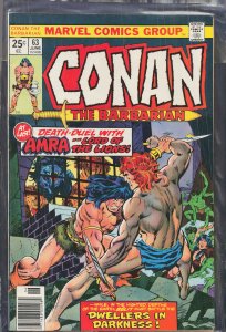 Conan the Barbarian #63 (1976) Conan