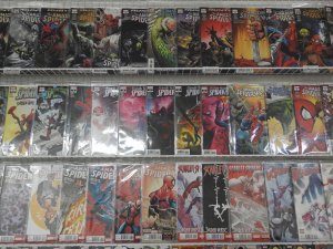 Huge Lot of 200+ Comics W/ All Spiderman! Average VF+ Condition!