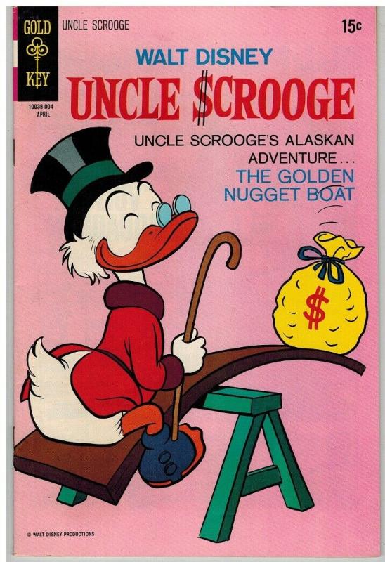 UNCLE SCROOGE 86 VF April 1970