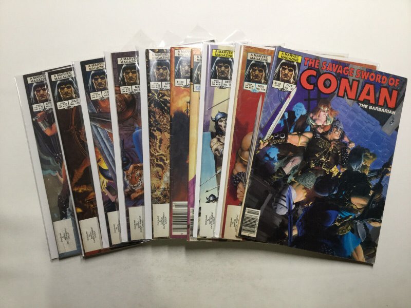 Savage Sword Of Conan 89-227 Magazine Lot 74 Issues Fine 6.0 Marvel