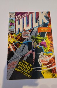 The Incredible HULK #142 Marvel Comics 1971 Nice Key Collectible VALKYRIE Issue!