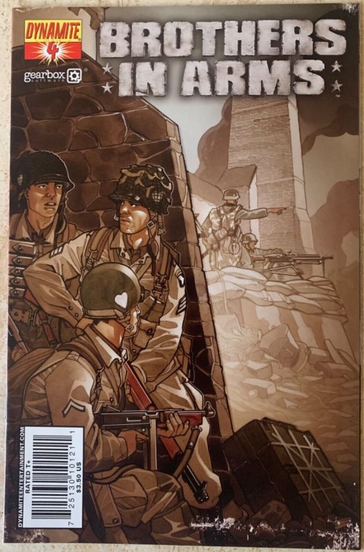 BROTHERS IN ARMS 1-4 + VARIANT OF ISSUE 2 | DYNAMITE 2008 | COMPLETE SERIES