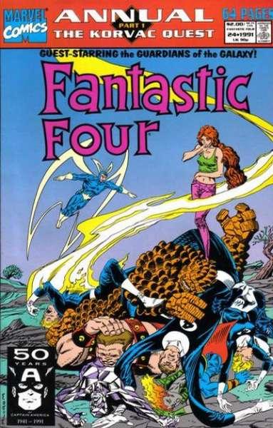 Fantastic Four (1961 series) Annual #24, VF+ (Stock photo)