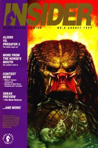 Dark Horse Insider (1992 series)  #8, VF (Stock photo)