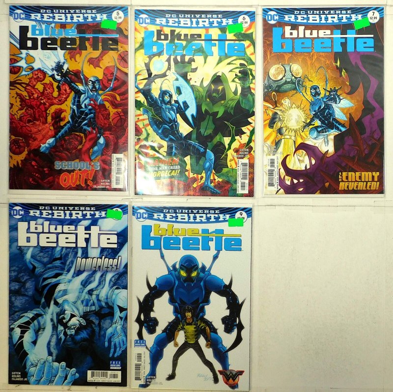 Blue Beetle Lot of 5 #5, 6, 7, 8, 9 (2017) DC Comics 1st Print Comic Books