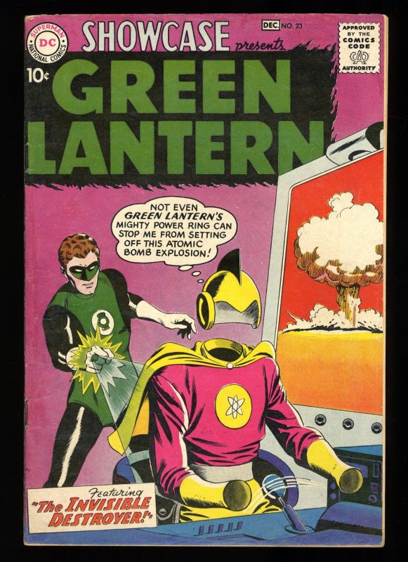 Showcase #23 VG/FN 5.0 (Restored) 2nd Appearance Silver Age Green Lantern!