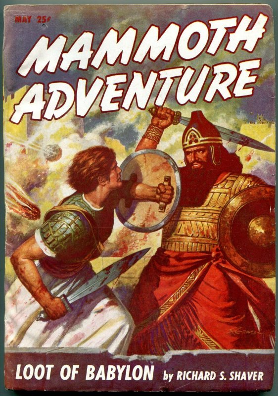 Mammoth Adventure Pulp May 1947- Richard S Shaver VG/FN