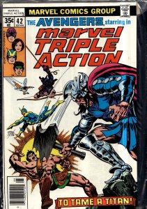 Marvel Triple Action #42 (1978) The Avengers