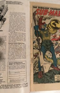 Fantastic Four Annual #1 (1963)submariner/ Spider-Man see dewcription