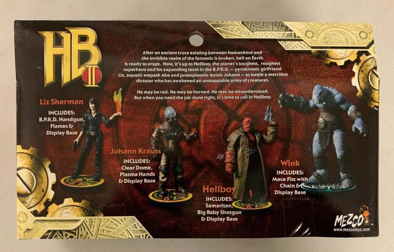 Hellboy II The Golden Army action Figure Box Set