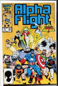 Alpha Flight #39 (1986) Alpha Flight