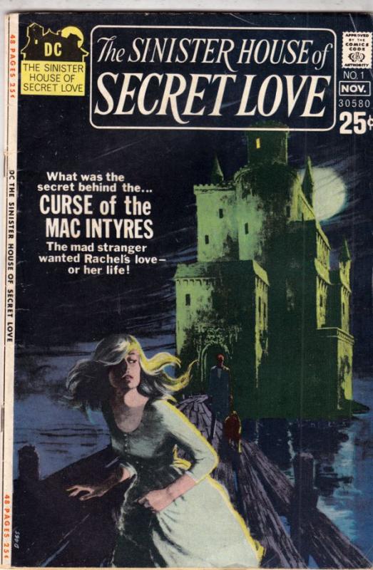 Sinister House of Secret Love #1 (Nov-71) FN/VF+ High-Grade 