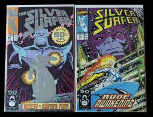 Silver Surfer #46-65 Run Lot Adam Warlock Reintroduced 1991 Marvel F/VF