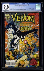 Venom: Separation Anxiety #2 CGC NM/M 9.8 White Pages