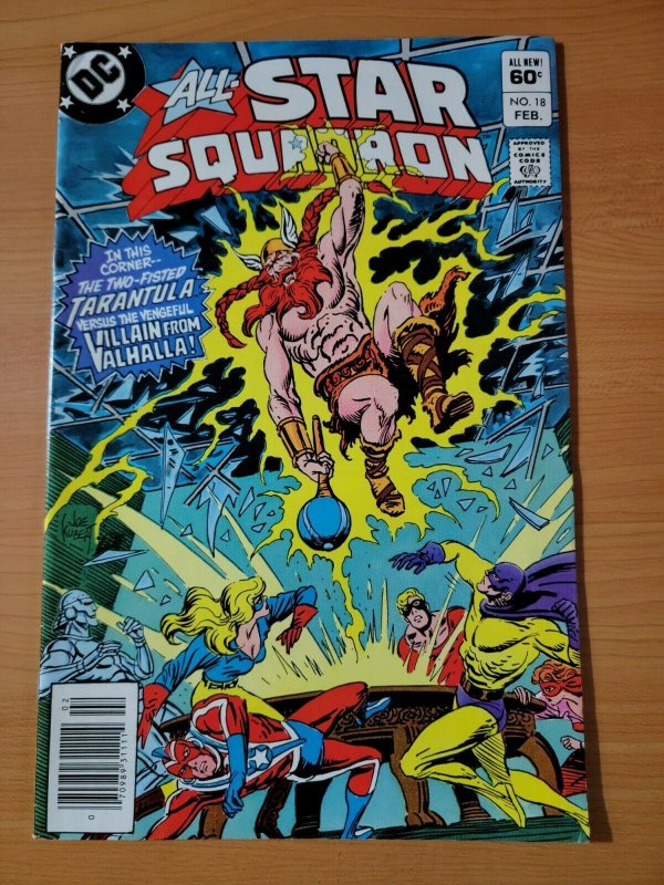 All-Star Squadron #18 Newsstand Variant ~ VF - NEAR MINT NM ~ 1983 DC Comics 