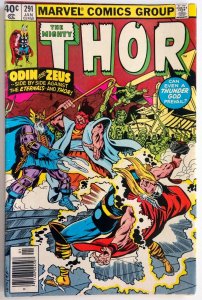 The Mighty Thor #291, MARK JEWELERS EDITION