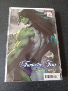 Fantastic 4 #1 Wedding Special Artgerm Stanley Lau Variant NM