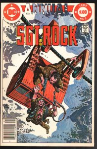 Sgt. Rock Annual #2 1982-Joe Kubert cover art-Gen. Douglas MacArthur & Mlle. ...