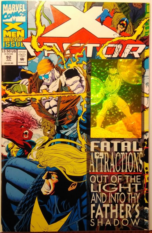 X-Factor #92 Direct Edition (1993)