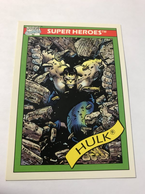 HULK (Gray) #17 : card : 1990 Marvel Universe Series 1, NM/M, Incredible