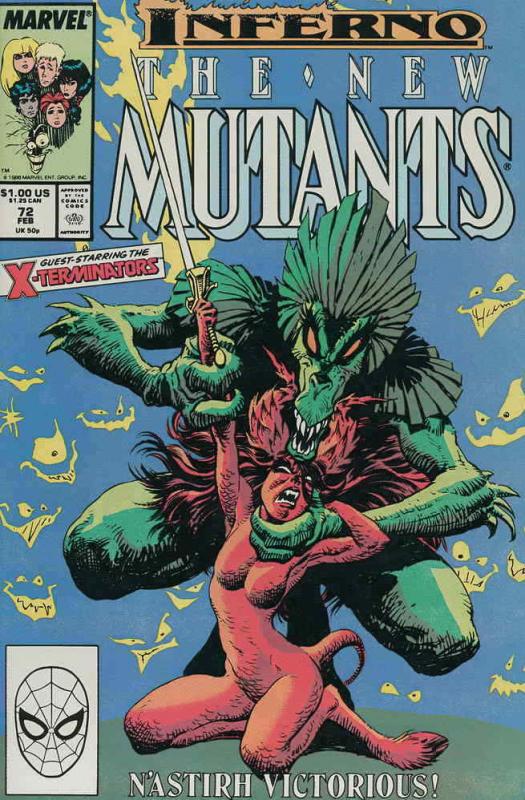 New Mutants, The #72 VF/NM; Marvel | save on shipping - details inside