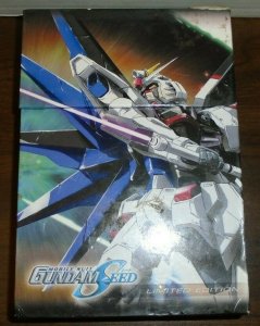 Mobile Suit Gundam Seed DVDs Movies 1 , 2 , & 3 W/ Limited Edition Art Box