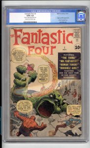 Fantastic Four #1 (1961) CGC 3.0