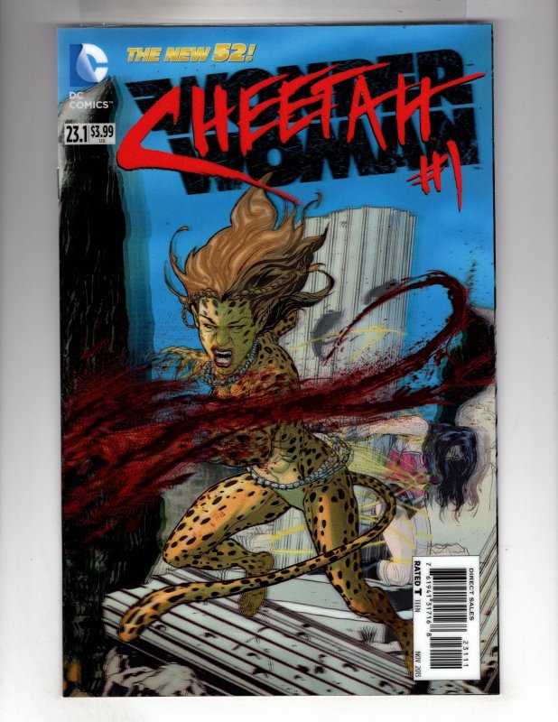 Wonder Woman #23.1 (2013)    Lenticular Cover   / MC#97