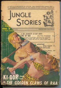 Jungle Stories--Fall 1948--Pulp Magazine--Fiction House--FR
