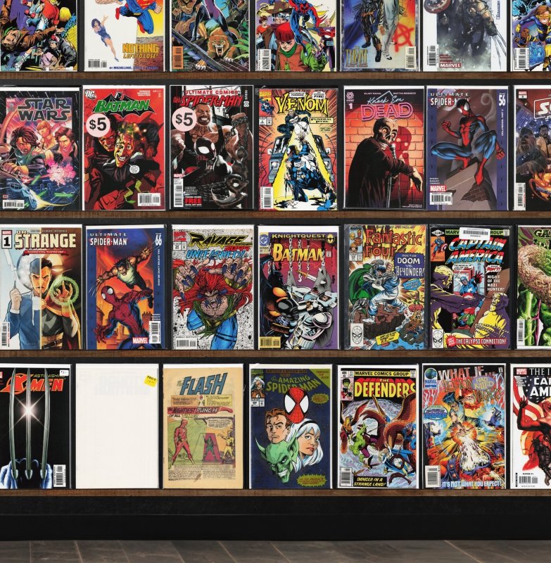 Huge Lot 140+ Comics with Ultimate Spider-Man, Action Comics, Superman & More!